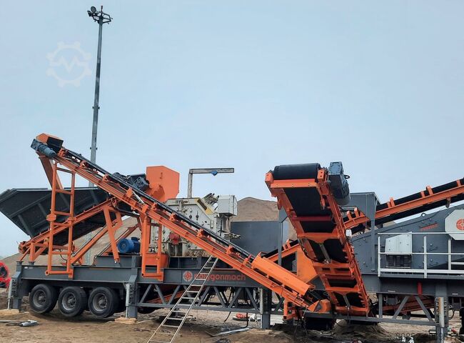 Schuttbrecher Polygonmach 1-PMCC1- mobile jaw and cone crusher