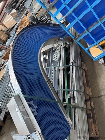 Hinged belt conveyor curve Röwe APSB106M