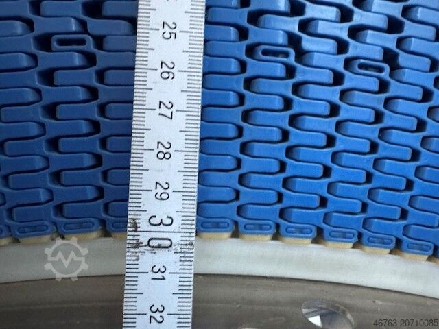 Hinged belt conveyor curve Röwe APSB106M