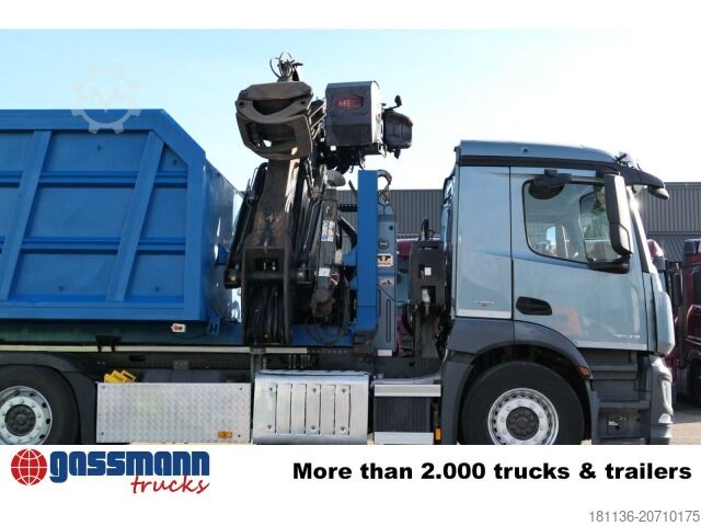 Abrollkipper Mercedes-Benz Antos 3543 L 8x2/6, Retarder, 2x Lenkachse,