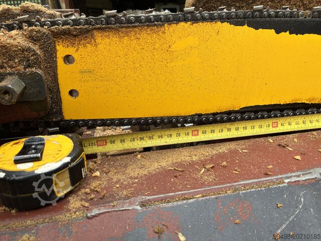 Baum-Sägemaschine mit Rollenbahn Oregon