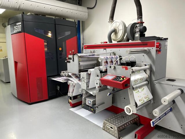 Digital print machine Xeikon 3500