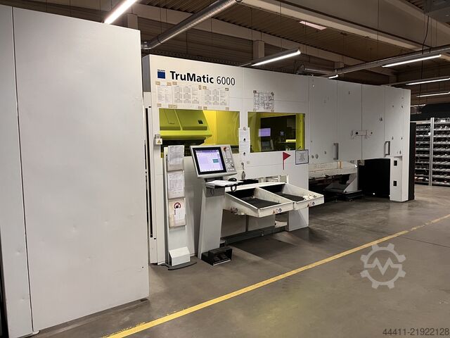 Laser punching machine TRUMPF TruMatic 6000 (K06M) Fiber 3000 Watt FMC