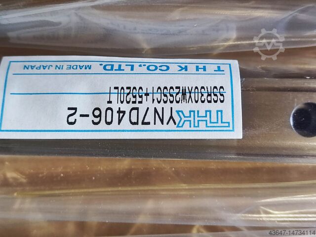 Positioning system, liner guide THK SSR30XW2SSc1+5520Lt