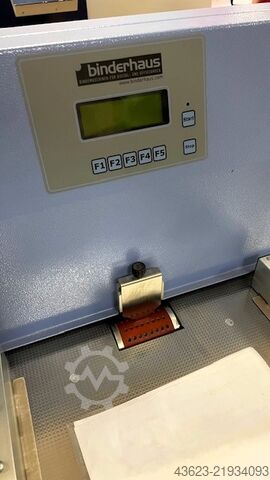 Grooving and perforating machine Binderhaus Bacciottini Pit Stop DG line 6500