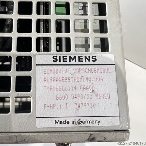 Electronics / Drive technology SIEMENS 6SC6114-0AA00