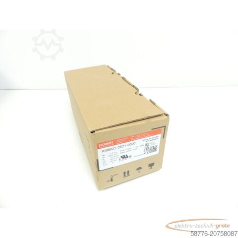 Control unit Beckhoff AM8023-0E21 ! -