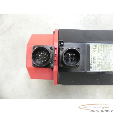 Control unit Fanuc A06B-0128-B175 # 7000 AC Servo Motor SN:C96XC1543