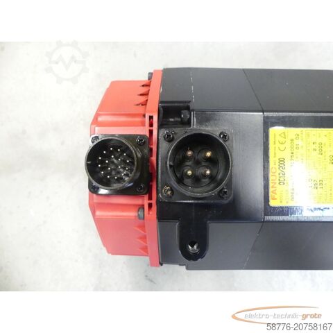 Control unit Fanuc A06B-0141-B175 # 0008 AC Servo Motor SN: C012A3192