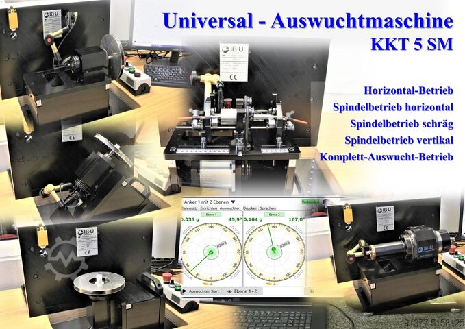 Auswuchtmaschine KKT Universal BA & KA Auswuchtmaschine