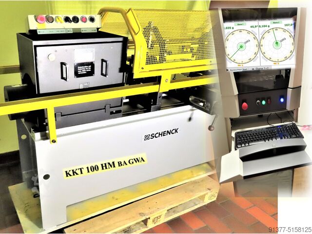 Auswuchtmaschine KKT Universal BA & KA Auswuchtmaschine