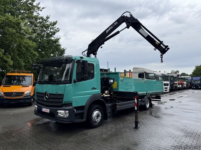 Truck mounted crane Mercedes-Benz Atego 1227 Kran MKG 96