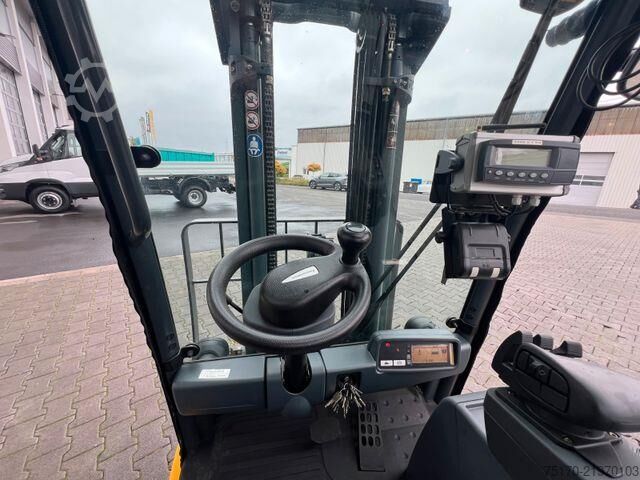 Forklift Jungheinrich EFG 215 / Triplex: 4.25m! / SS / 1.285h / 2021