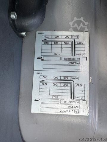 Gabelstapler Jungheinrich EFG 215 / Triplex: 4.25m! / SS / nur 3.092h!