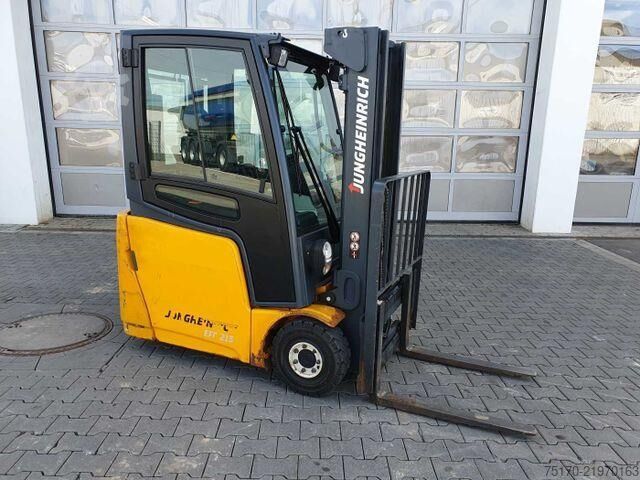 Forklift Jungheinrich EFG 215 / Triplex: 4.35m! / SS / nur 2.054h!