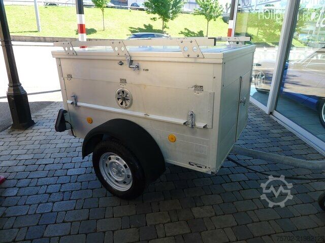Van Schmidt SH2 Alu Hundehänger mit 2 Boxen