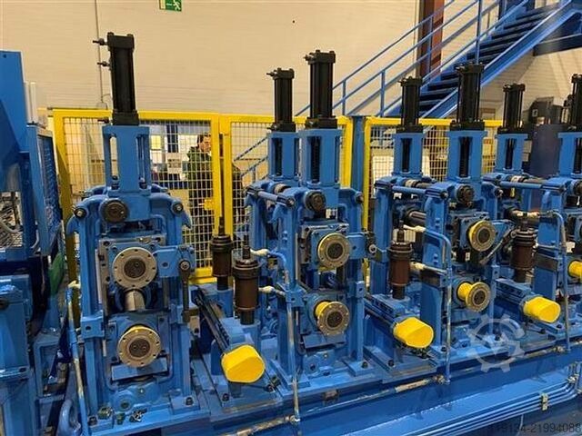 VAI SEUTHE Tube Mill CTA 90×5 VAI SEUTHE Voest Alpine Industrieanlagenbau Tube Mill CTA 90×5 with universal forming  CTA ...