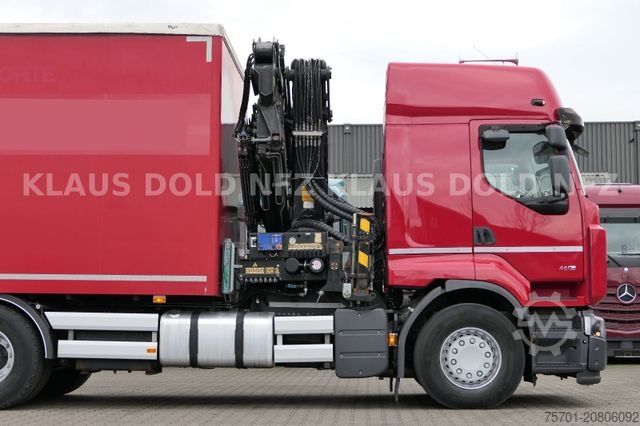 Autokran RENAULT Premium 460 Lander Kran HMF org 51000 km