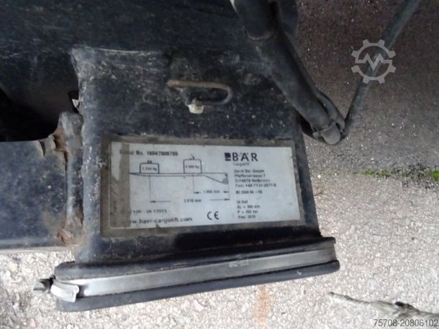 Open semitrailer with tarp SCHMITZ CARGOBULL 3Achs*SpeedCurtain*2,5 to LBW*Lift*verzinkt*LaSi