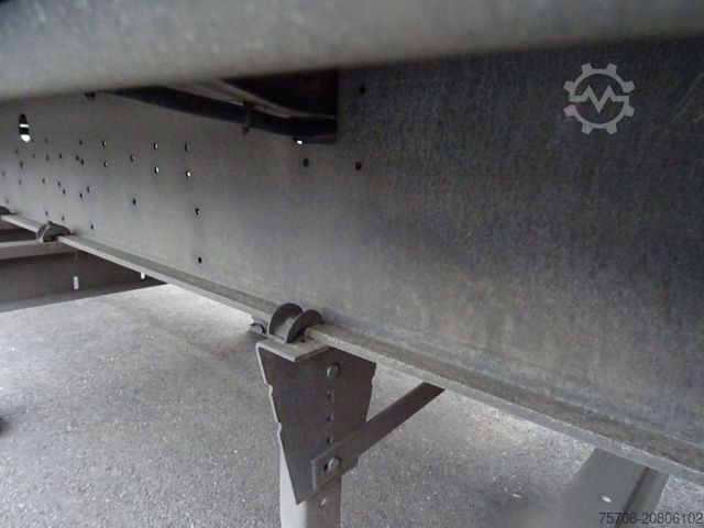 Open semitrailer with tarp SCHMITZ CARGOBULL 3Achs*SpeedCurtain*2,5 to LBW*Lift*verzinkt*LaSi