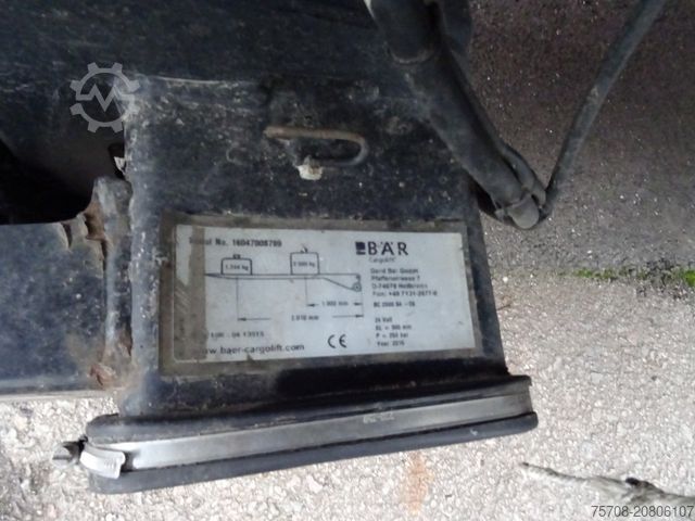 Getränkeauflieger SCHMITZ CARGOBULL 3Achs*SpeedCurtain*2,5 to LBW*Lift*verzinkt*LaSi