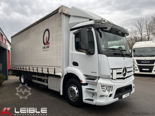 LKW mit Pritsche & Plane MERCEDES-BENZ Antos 1832*Klima*Navi*LBW Dautel*Rufa-Aufbau*