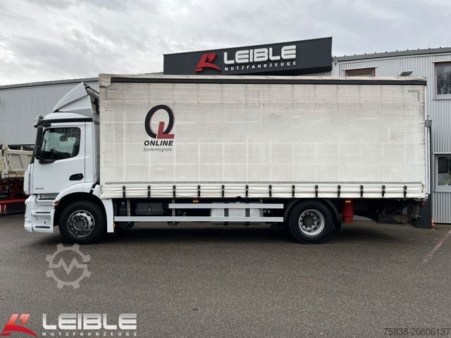 LKW mit Pritsche & Plane MERCEDES-BENZ Antos 1832*Klima*Navi*LBW Dautel*Rufa-Aufbau*