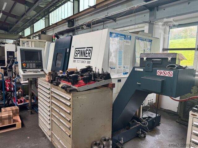 CNC turning and milling center Spinner TC77-SMCY