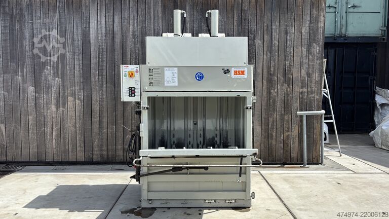 Baler, waste compactor, cardboard baler, press HSM 155 VL