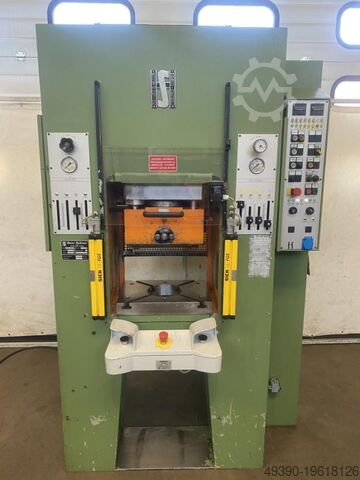 DoppelstĂ€nder - Hydraulikpresse mit verstellbaren Festanschlag, Hydraulisch DoppelstĂ€nderpresse, Pro SCHĂN SH 25