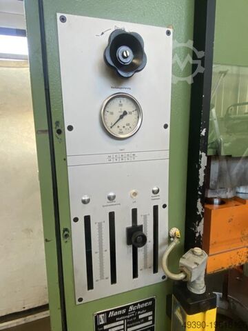 Double-column hydraulic press with adjustable fixed stop, hydraulic double-column press, Pro SCHÖN SH 25