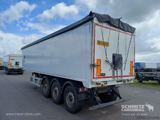 Tipper semitrailer Wielton Kipper Alukastenmulde 51m³