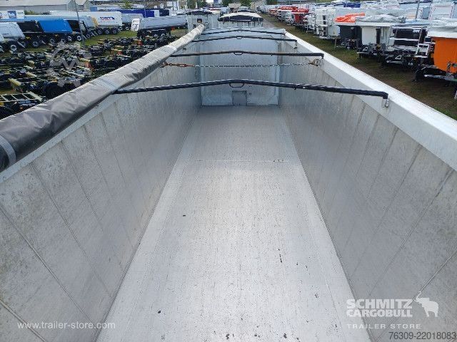 Tipper semitrailer Wielton Kipper Alukastenmulde 51m³