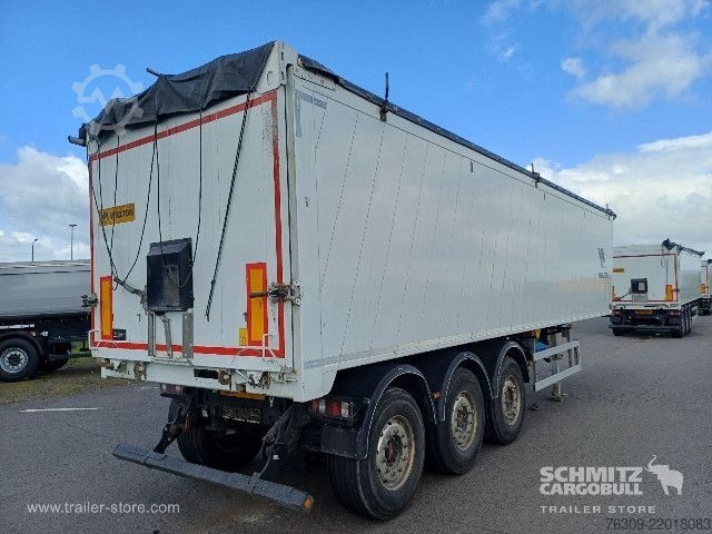 Tipper semitrailer Wielton Kipper Alukastenmulde 51m³