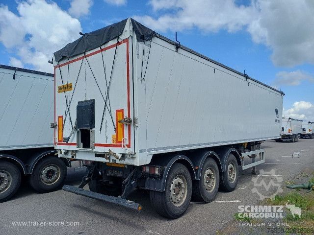 Tipper semitrailer Wielton Kipper Alukastenmulde 51m³
