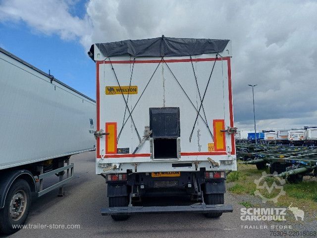 Tipper semitrailer Wielton Kipper Alukastenmulde 51m³