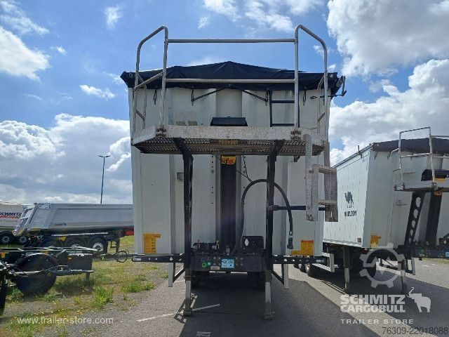 Tipper semitrailer Wielton Kipper Alukastenmulde 51m³