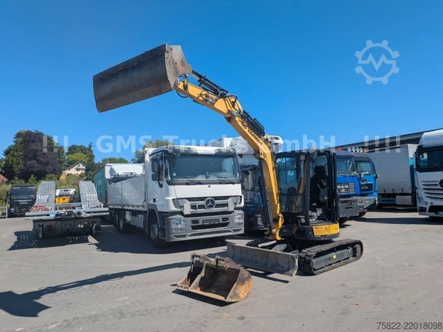 Minibagger YANMAR VIO 38 - 6 / POWERTILT / 3 Löffel / Klima