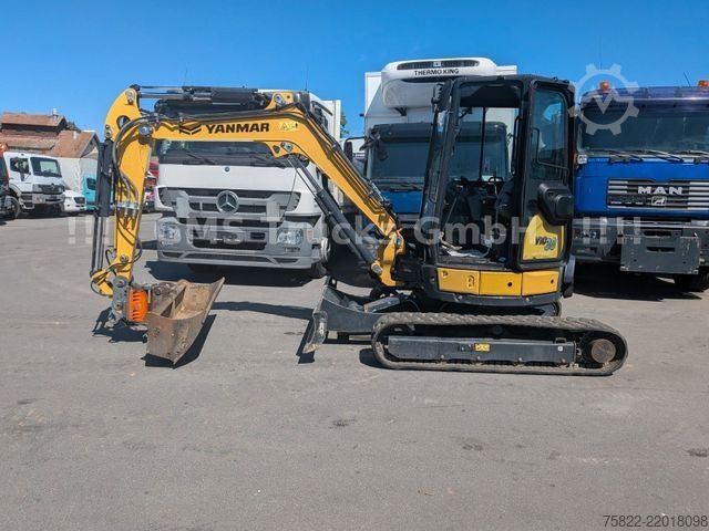 Minibagger YANMAR VIO 38 - 6 / POWERTILT / 3 Löffel / Klima