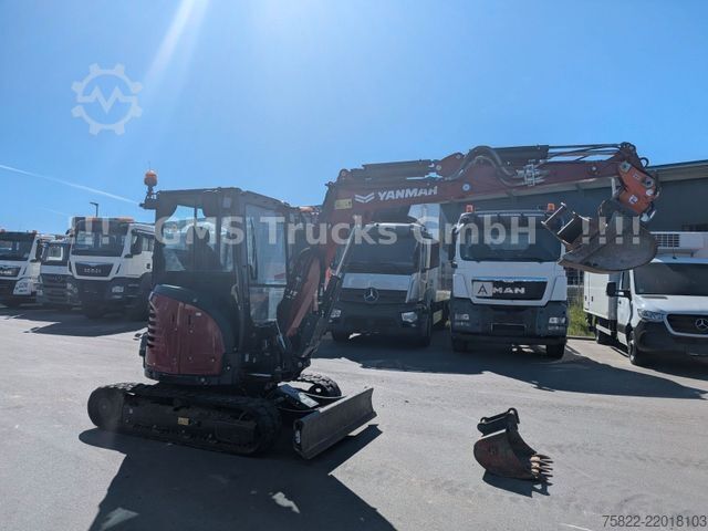Minibagger YANMAR VIO 33 - 6 / POWERTILT / 3 Löffel / D-Maschine