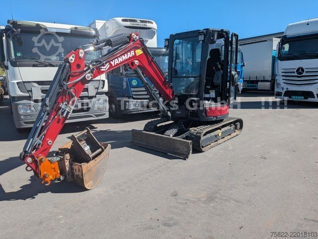 Minibagger YANMAR VIO 33 - 6 / POWERTILT / 3 Löffel / D-Maschine