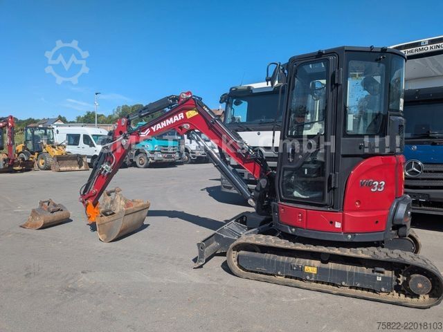 Minibagger YANMAR VIO 33 - 6 / POWERTILT / 3 Löffel / D-Maschine