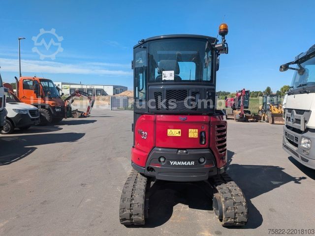 Minibagger YANMAR VIO 33 - 6 / POWERTILT / 3 Löffel / D-Maschine
