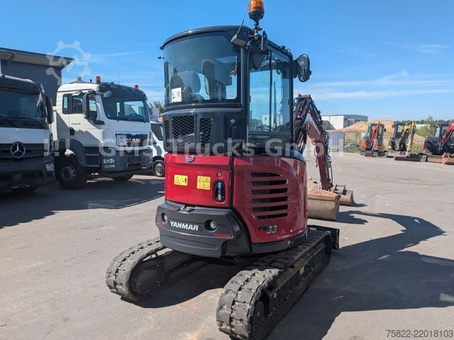 Minibagger YANMAR VIO 33 - 6 / POWERTILT / 3 Löffel / D-Maschine
