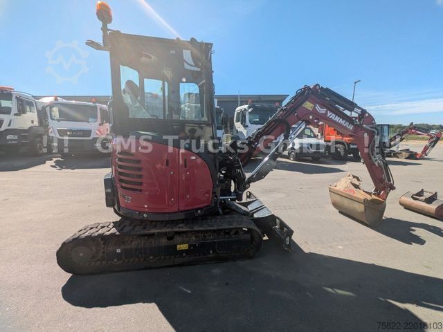 Minibagger YANMAR VIO 33 - 6 / POWERTILT / 3 Löffel / D-Maschine