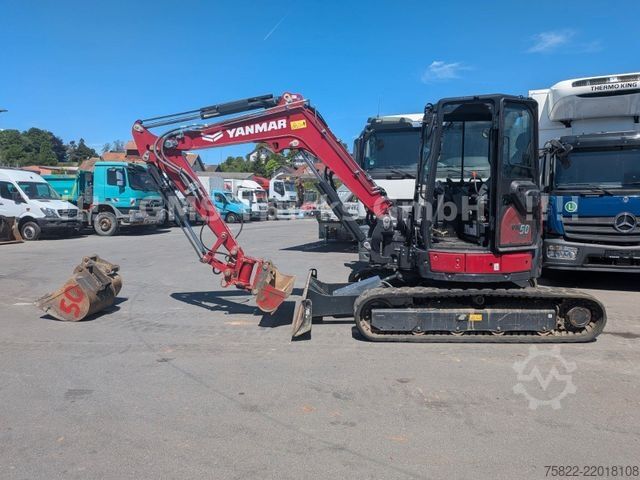Minibagger YANMAR VIO 50 - 6B / POWERTILT / 3 Löffel / D-Masch