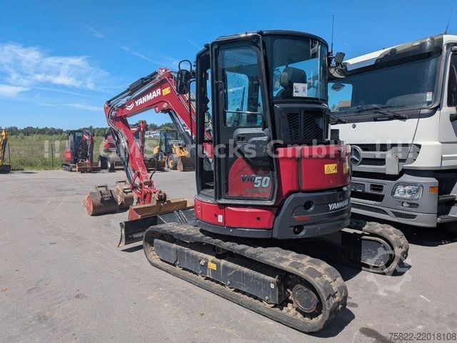 Minibagger YANMAR VIO 50 - 6B / POWERTILT / 3 Löffel / D-Masch