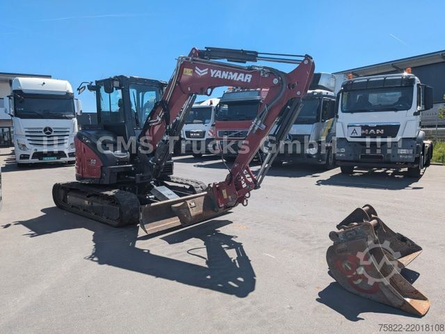 Minibagger YANMAR VIO 50 - 6B / POWERTILT / 3 Löffel / D-Masch