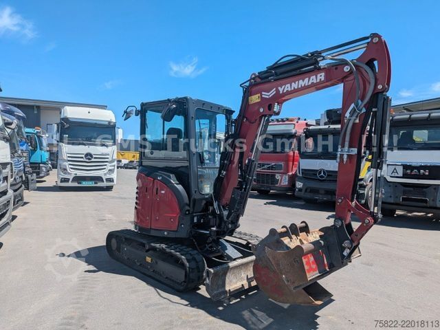 Minibagger YANMAR VIO 33 - 6 / Lehnhoff MS03 / 3 Löffel / D-Masch