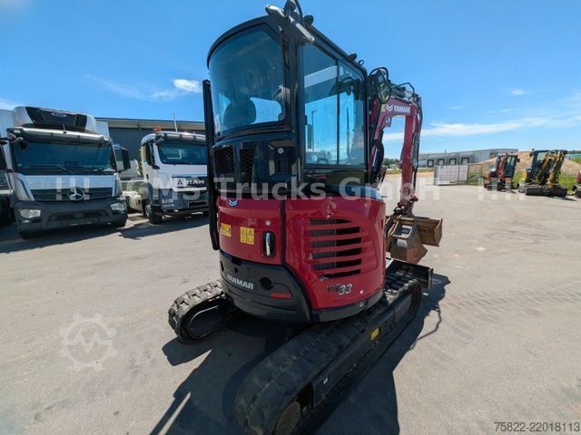 Minibagger YANMAR VIO 33 - 6 / Lehnhoff MS03 / 3 Löffel / D-Masch